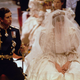 Prince Charles and Lady Diana Spencer are shown on their wedding day at St. Paul's Cathedral in London on July 29, 1981. (AP Photo)